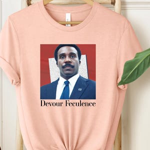 Devour Feculence T-Shirt, Cool Tramell Tillman Tee, Identity Freedom Top, Thriller And Mystery Wear, Severance Fan Wear, Gift for Her